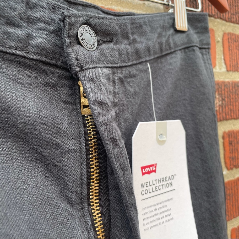 🆕 Levi’s Ribcage Wide Leg High Rise Pants Hemp - Picture 5 of 16